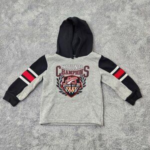 3/$20 Toddler National Champions Hooded Sweatshirt 12M Multicolor Lightweight
